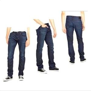 Hudson Men’s Blake Slim Fit Straight Leg Jeans in Elis Blue Size 36 NWT